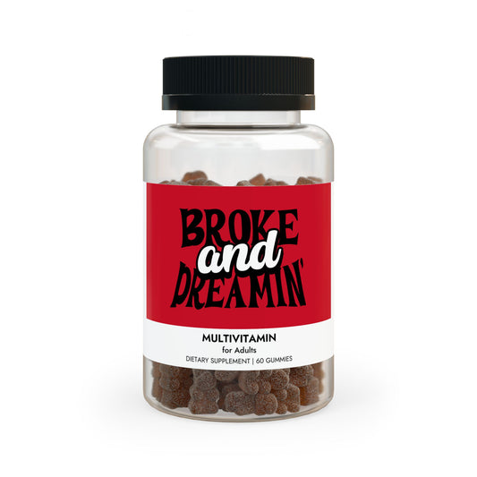 Multivitamin Gummies for Adults (60 Gummies) - Broke & Dreamin' Supplements
