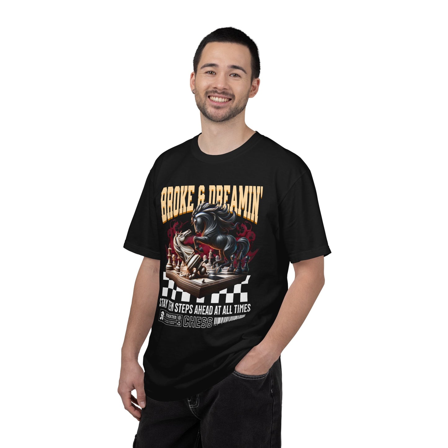 “Ten Steps Ahead” Unisex T-Shirt - Broke & Dreamin' T-Shirts