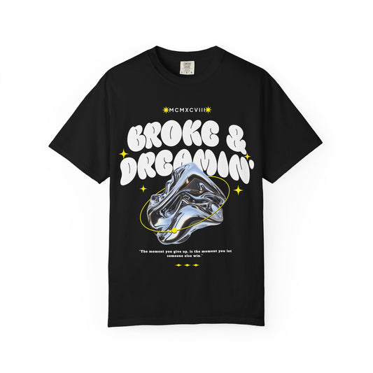 “Chrome” Unisex T-Shirt - Broke & Dreamin' T-Shirts