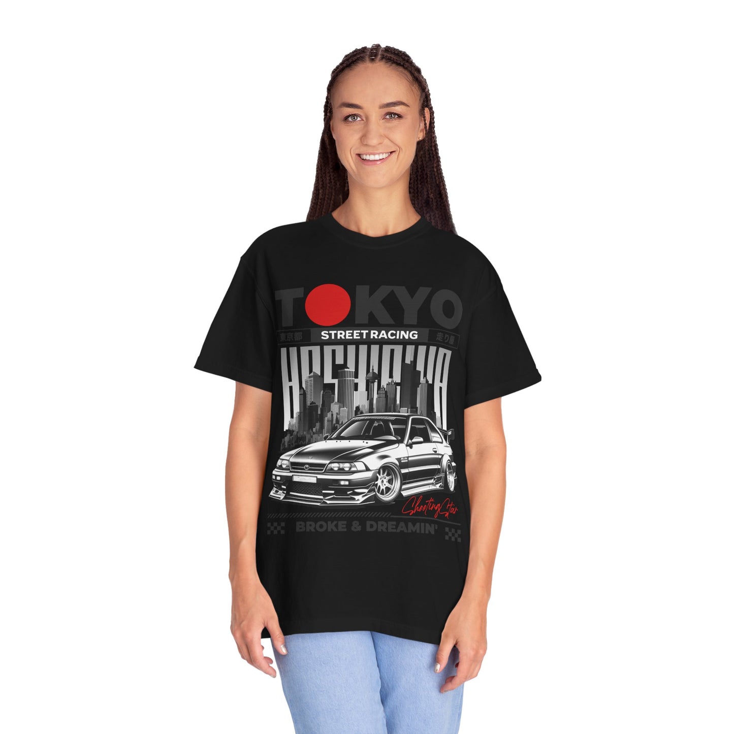 "Tokyo Street Racing” Unisex T-Shirt - Broke & Dreamin' T-Shirts
