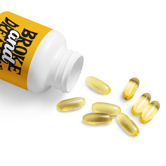 Omega 3 Fish Oil Supplement (60 Softgels) - Broke & Dreamin' Supplements