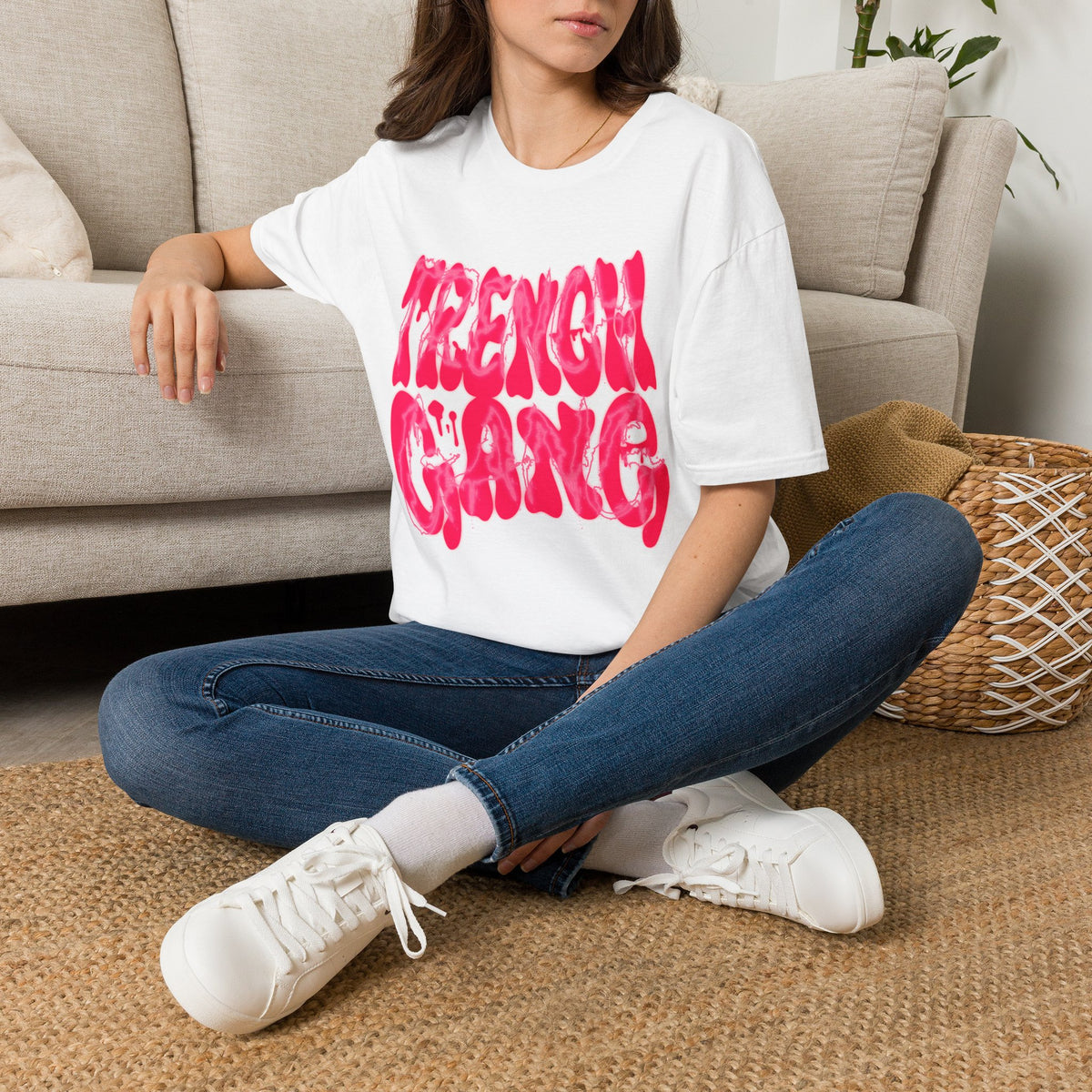 “Trench Gang Pink” Unisex T-Shirt - Broke & Dreamin' T-Shirts