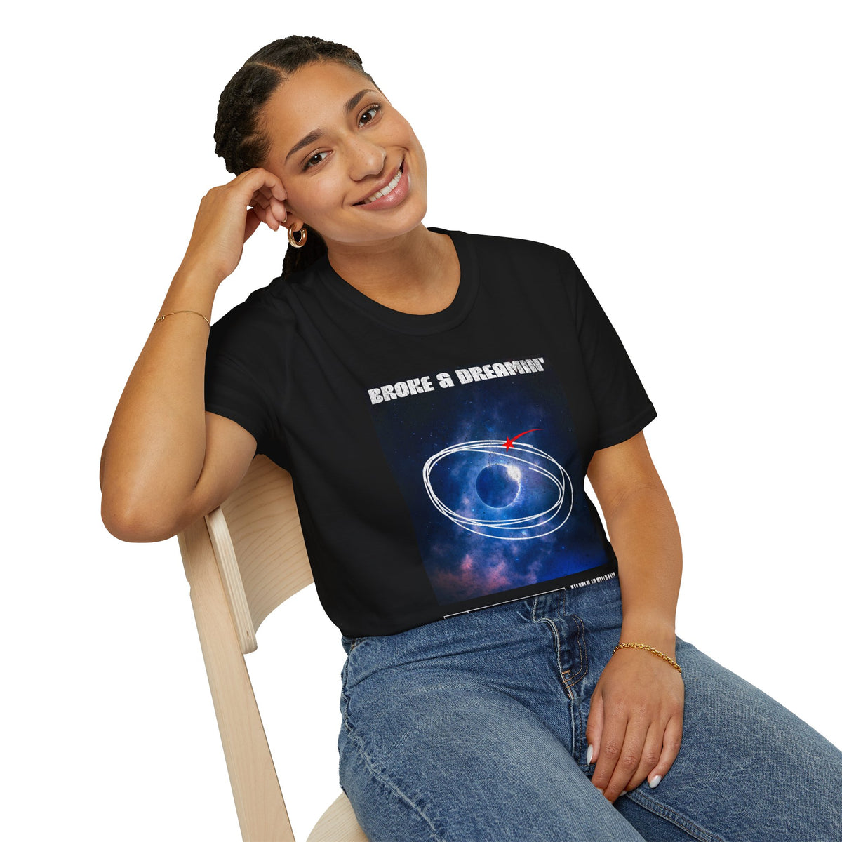 "Planetary” Unisex T-Shirt - Broke & Dreamin' T-Shirts