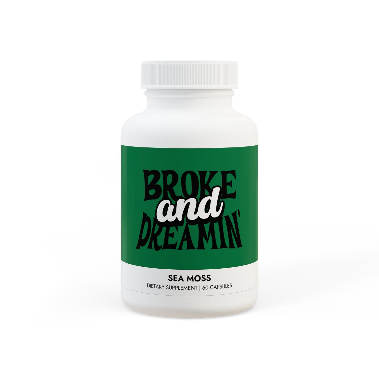 Sea Moss Supplement (60 Capsules) - Broke & Dreamin' Supplements