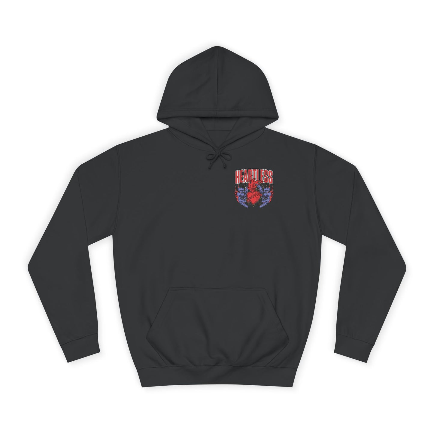 "Heartless" Unisex College Hoodie - Broke & Dreamin' Hoodies