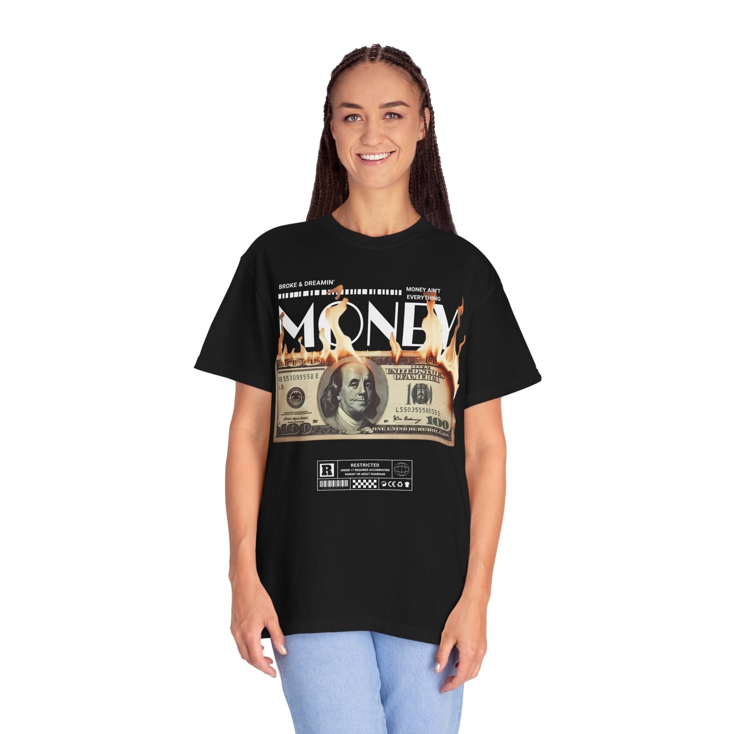 “Money Ain't Everything” Unisex T-Shirt - Broke & Dreamin' T-Shirts
