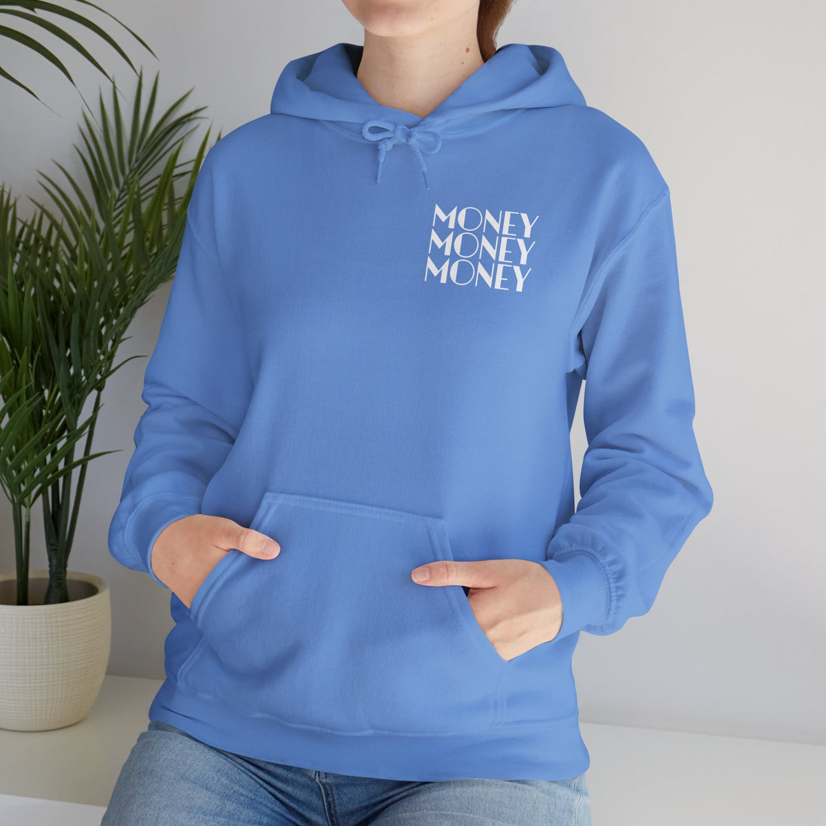 "Money Ain't Everything" Unisex College Hoodie - Broke & Dreamin' Hoodies