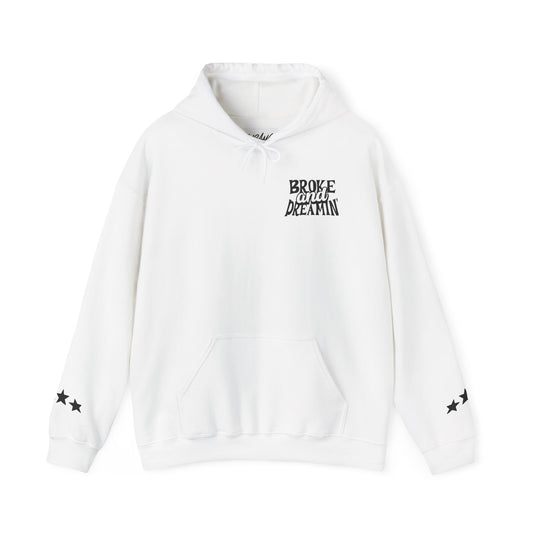 "618AMG x TGM" Unisex College Hoodie - Broke & Dreamin' Hoodies