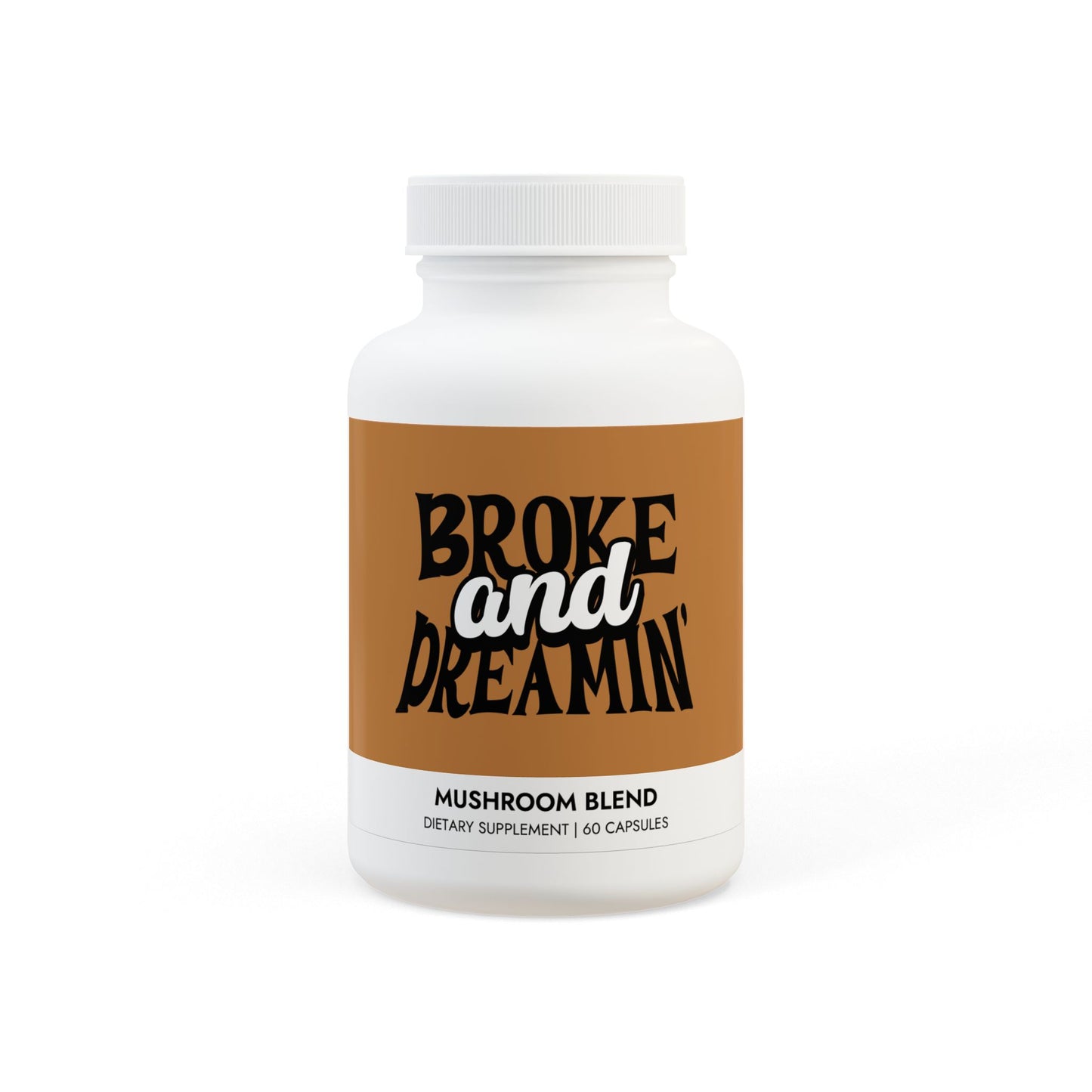 Mushroom Blend Supplement (60 Capsules) - Broke & Dreamin' Supplements