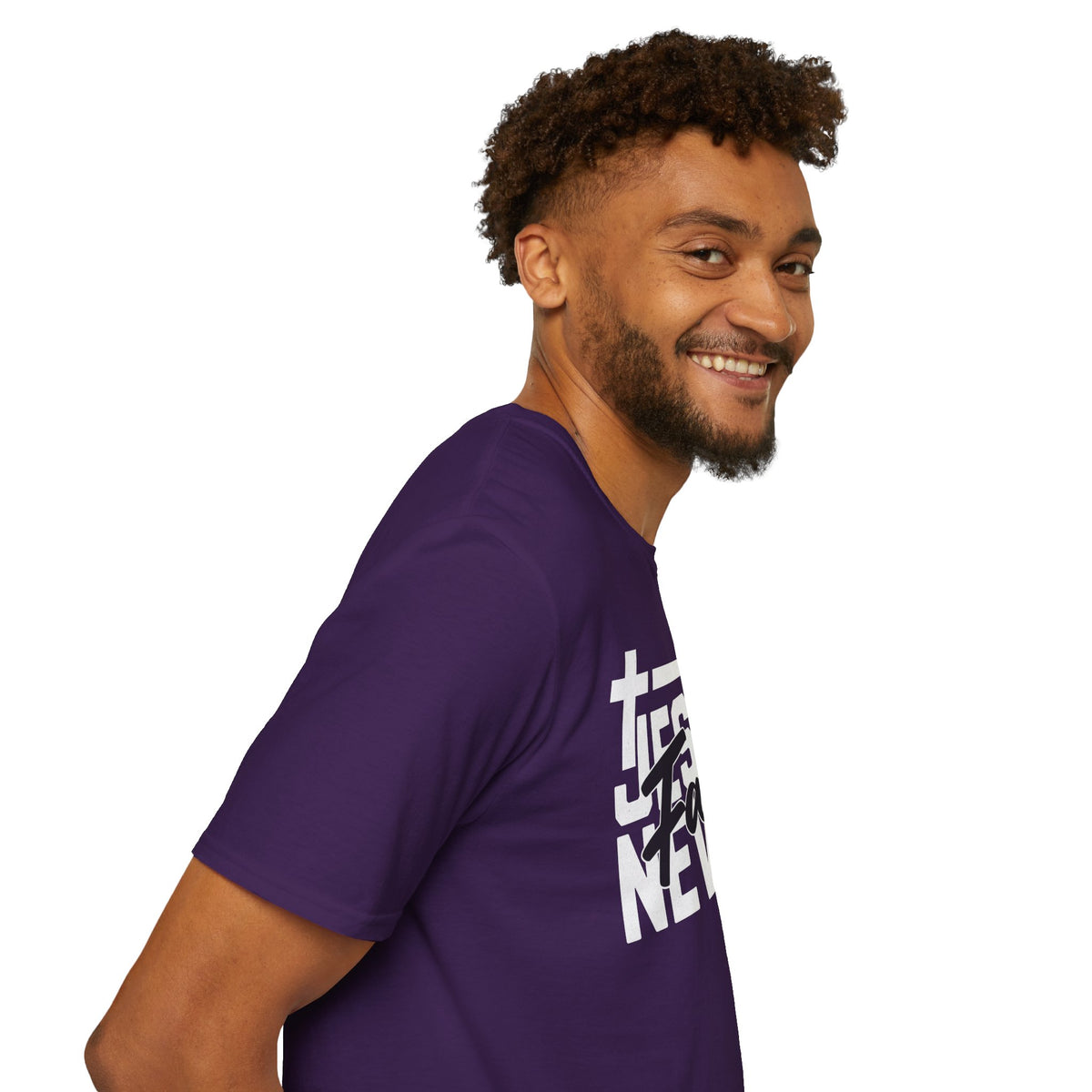 "Jesus Never Fails” Unisex T-Shirt - Broke & Dreamin' T-Shirts