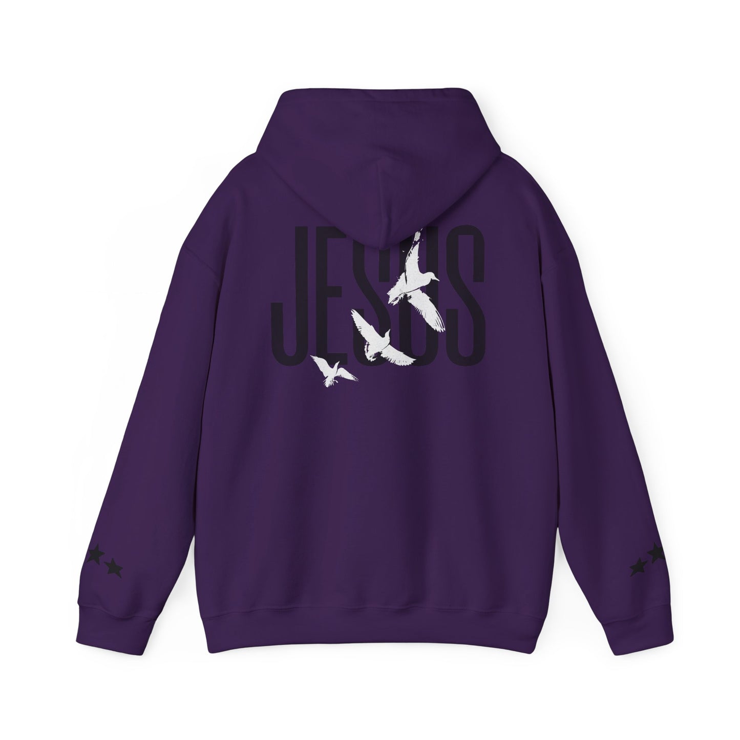 "Jesus x 618AMG" Unisex College Hoodie - Broke & Dreamin' Hoodies