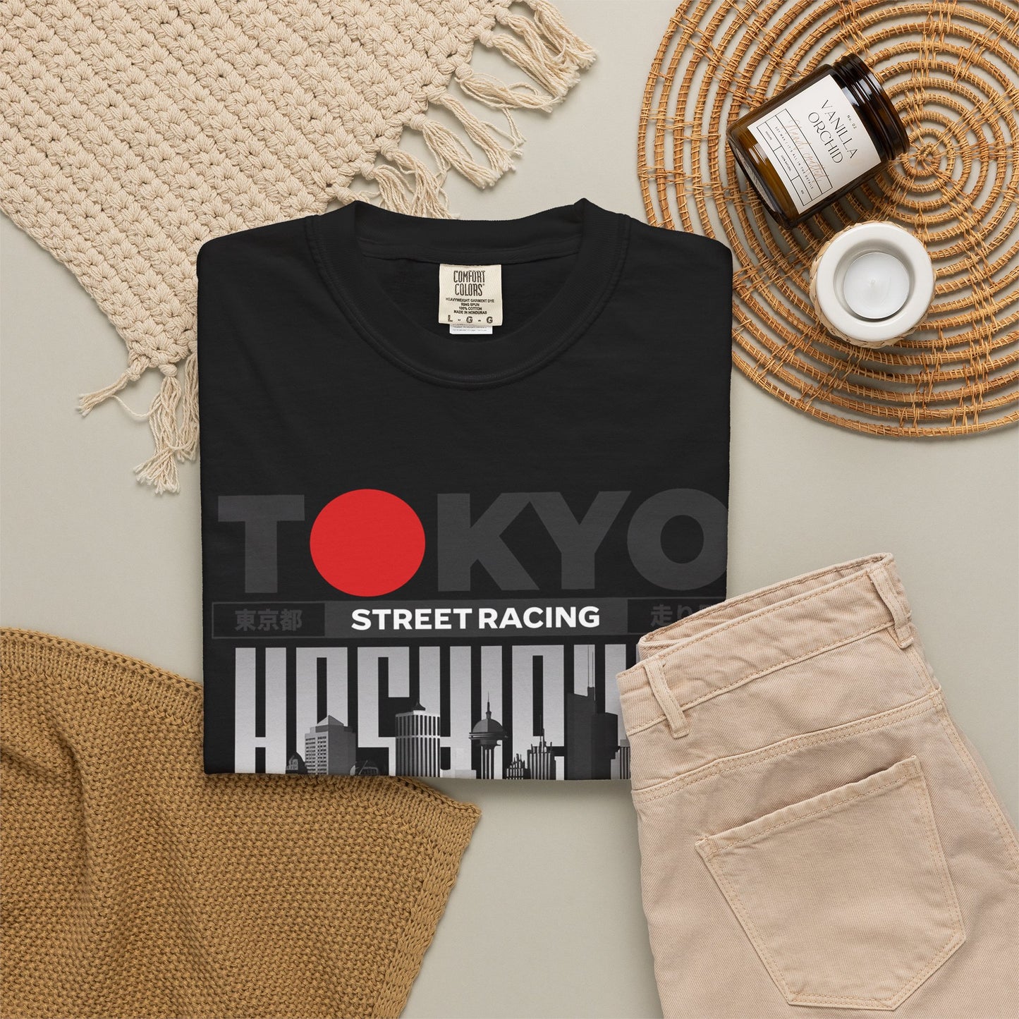 "Tokyo Street Racing” Unisex T-Shirt - Broke & Dreamin' T-Shirts
