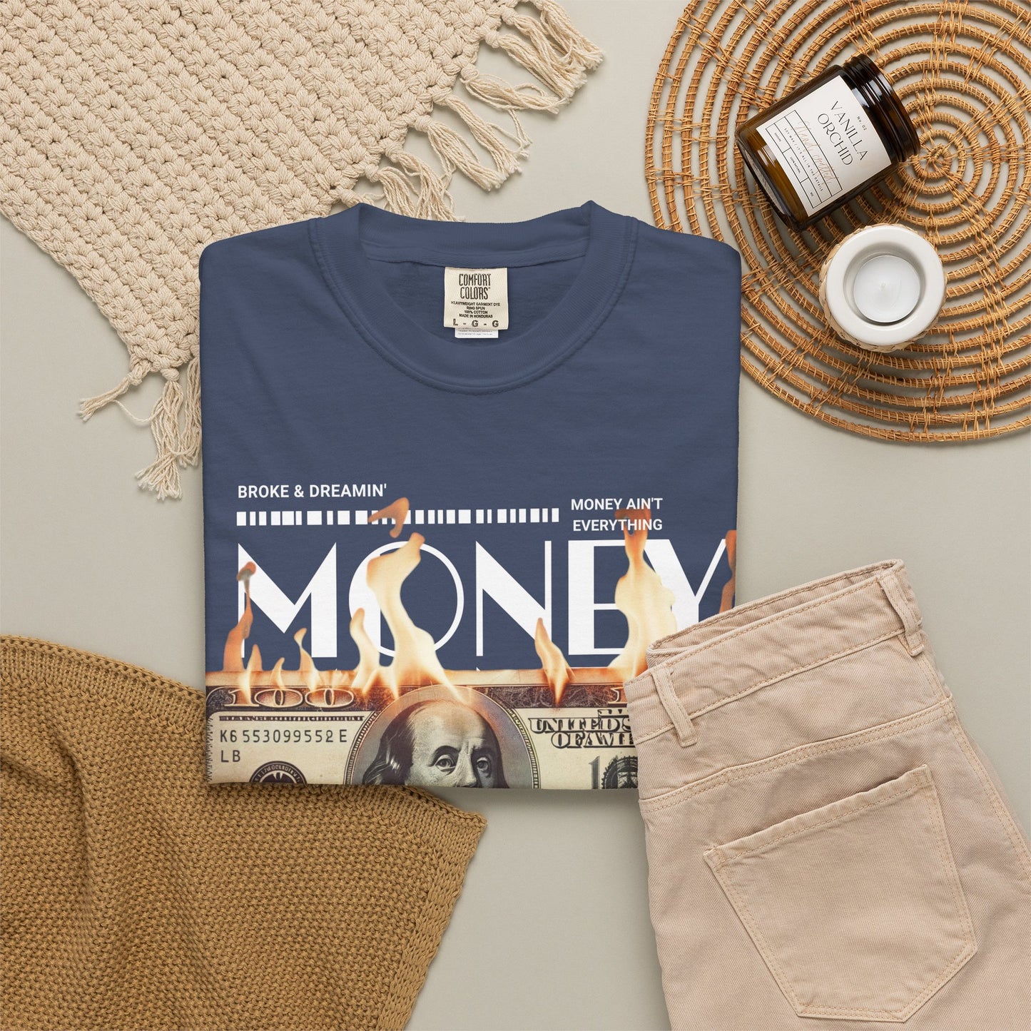 “Money Ain't Everything” Unisex T-Shirt - Broke & Dreamin' T-Shirts