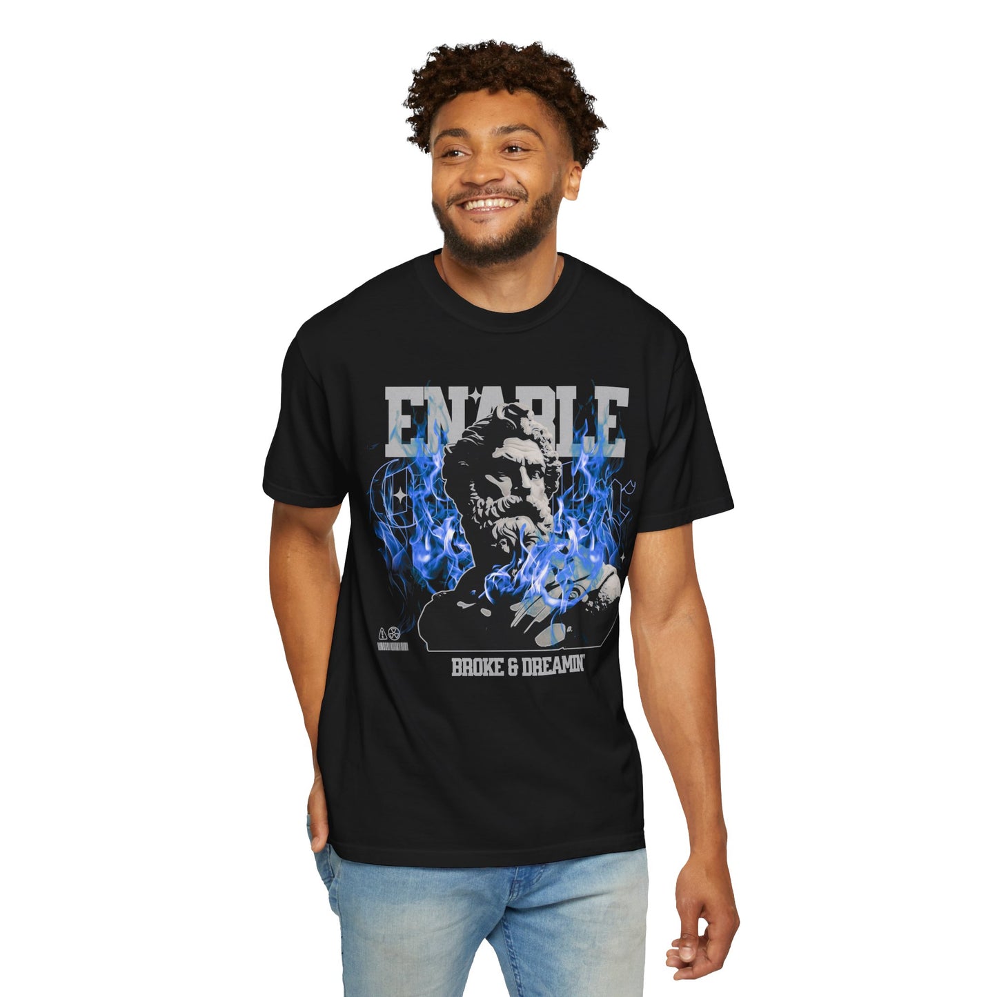 "Enable" Unisex T-Shirt - Broke & Dreamin' T-Shirts