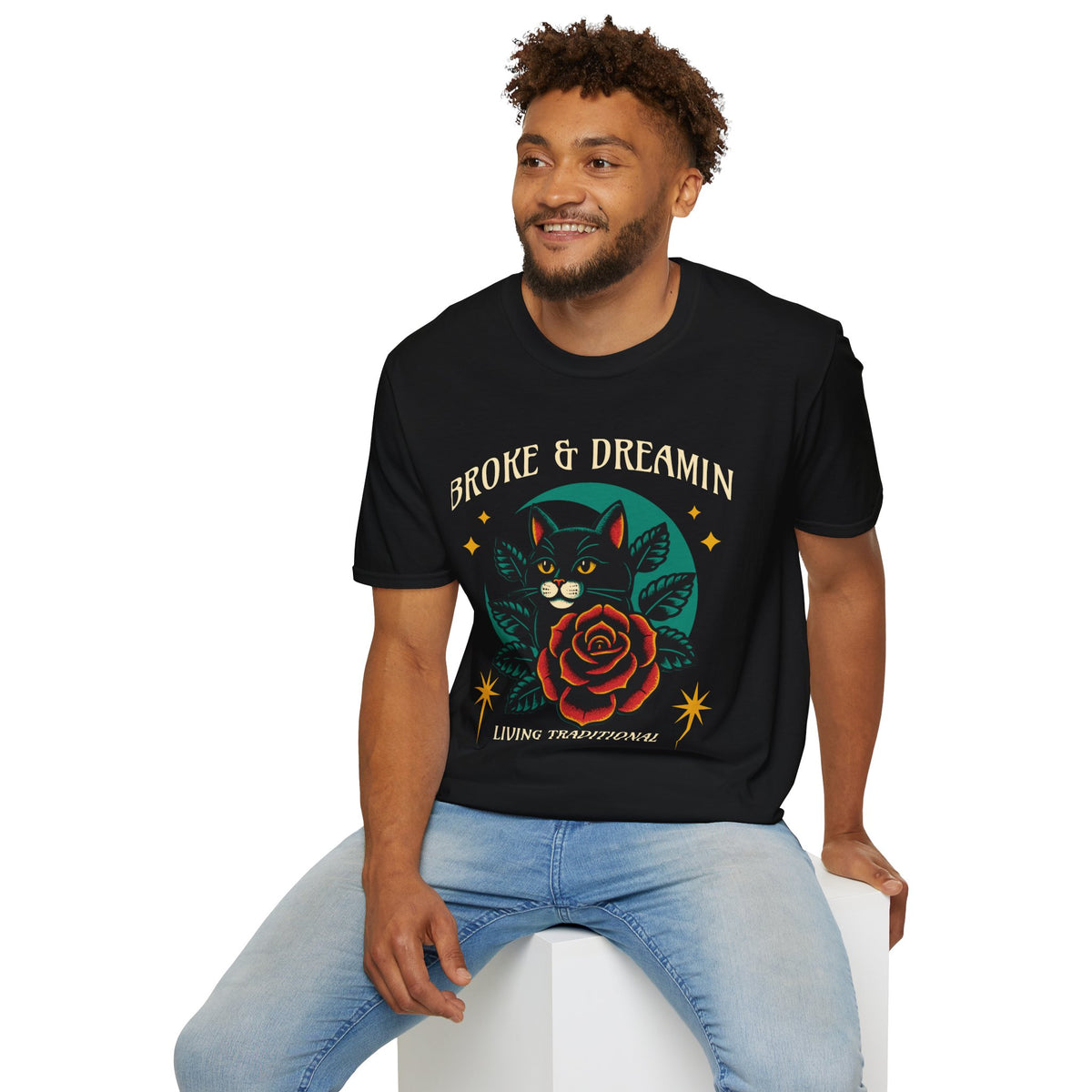 "Living Traditional” Unisex T-Shirt - Broke & Dreamin' T-Shirts
