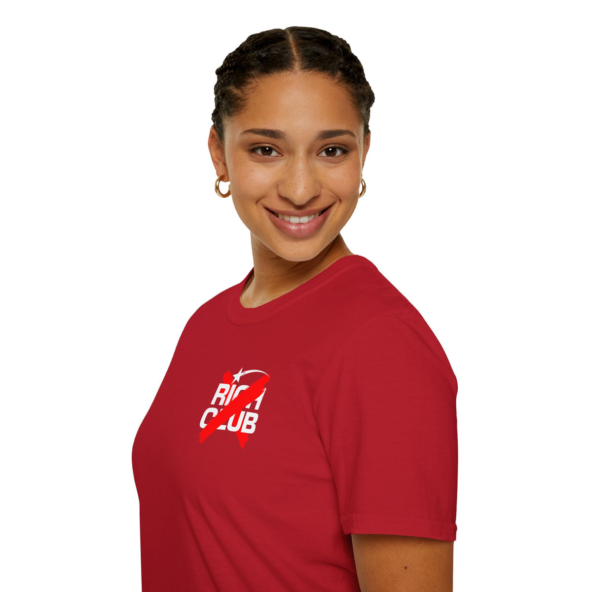 "Rich Club" Red Logo Unisex T-Shirt - Broke & Dreamin' T-Shirts