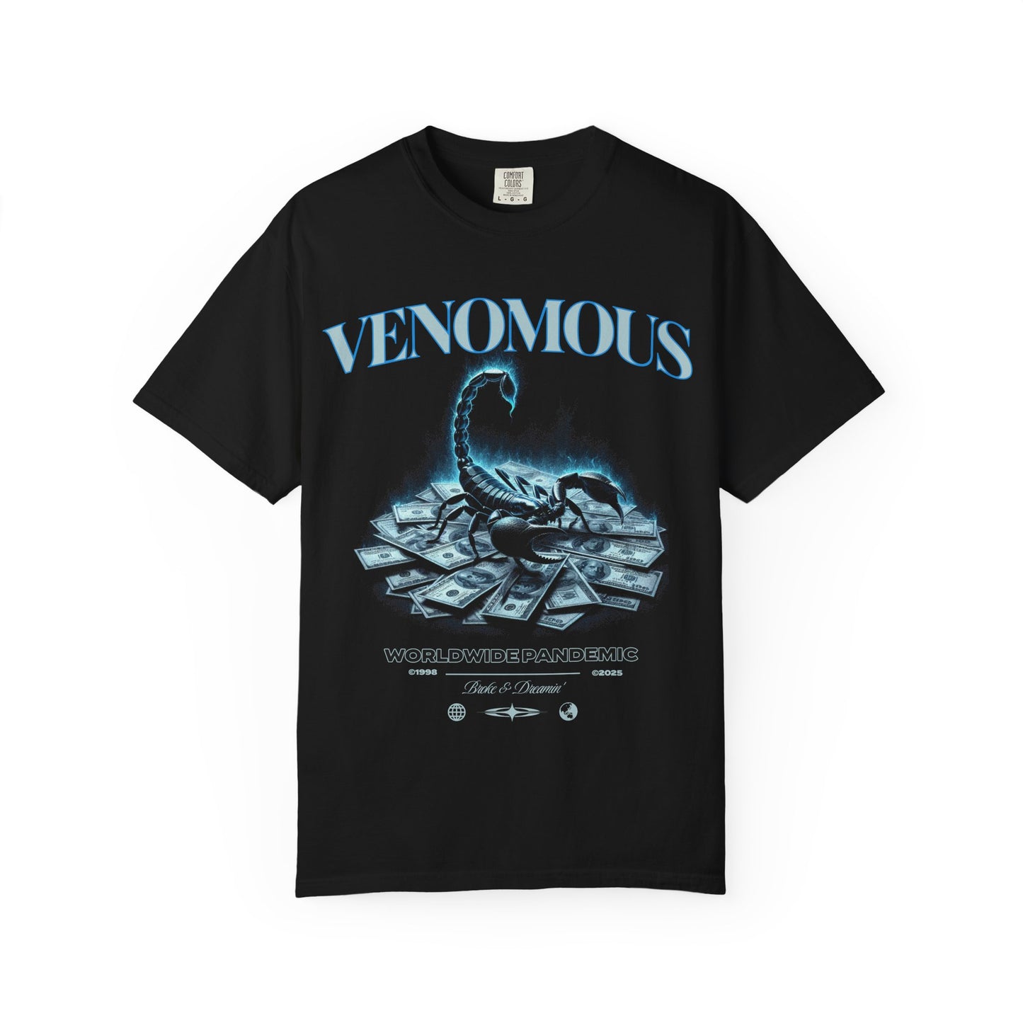 "TGM Venomous” Unisex T-Shirt - Broke & Dreamin' T-Shirts
