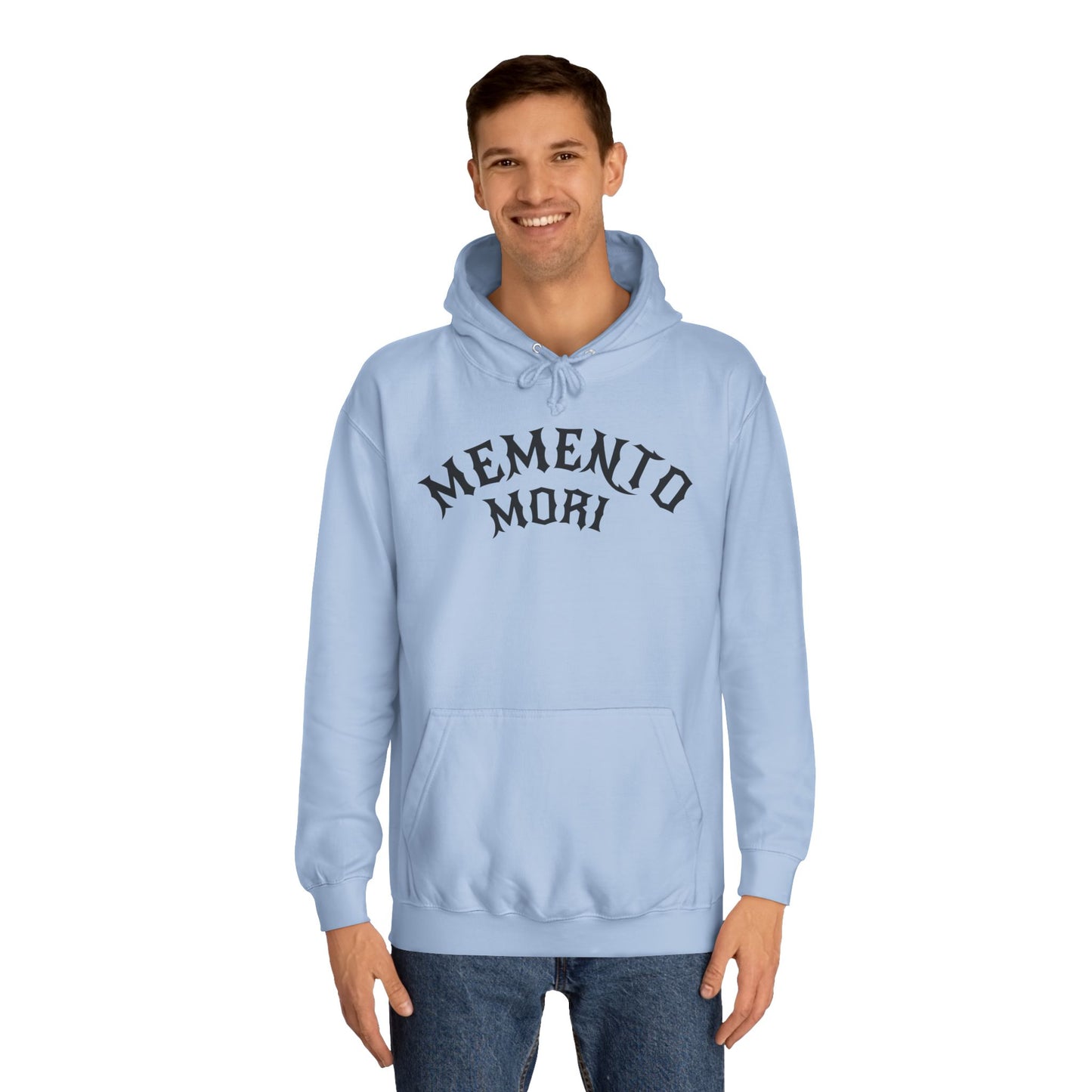 "Memento Mori" Unisex College Hoodie - Broke & Dreamin' Hoodies