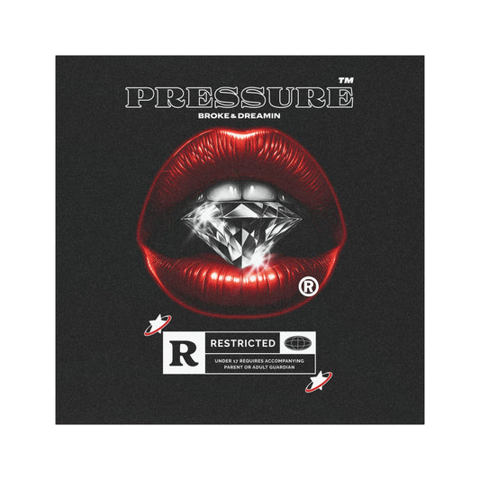 "Pressure” Car Magnet - Broke & Dreamin' Magnets