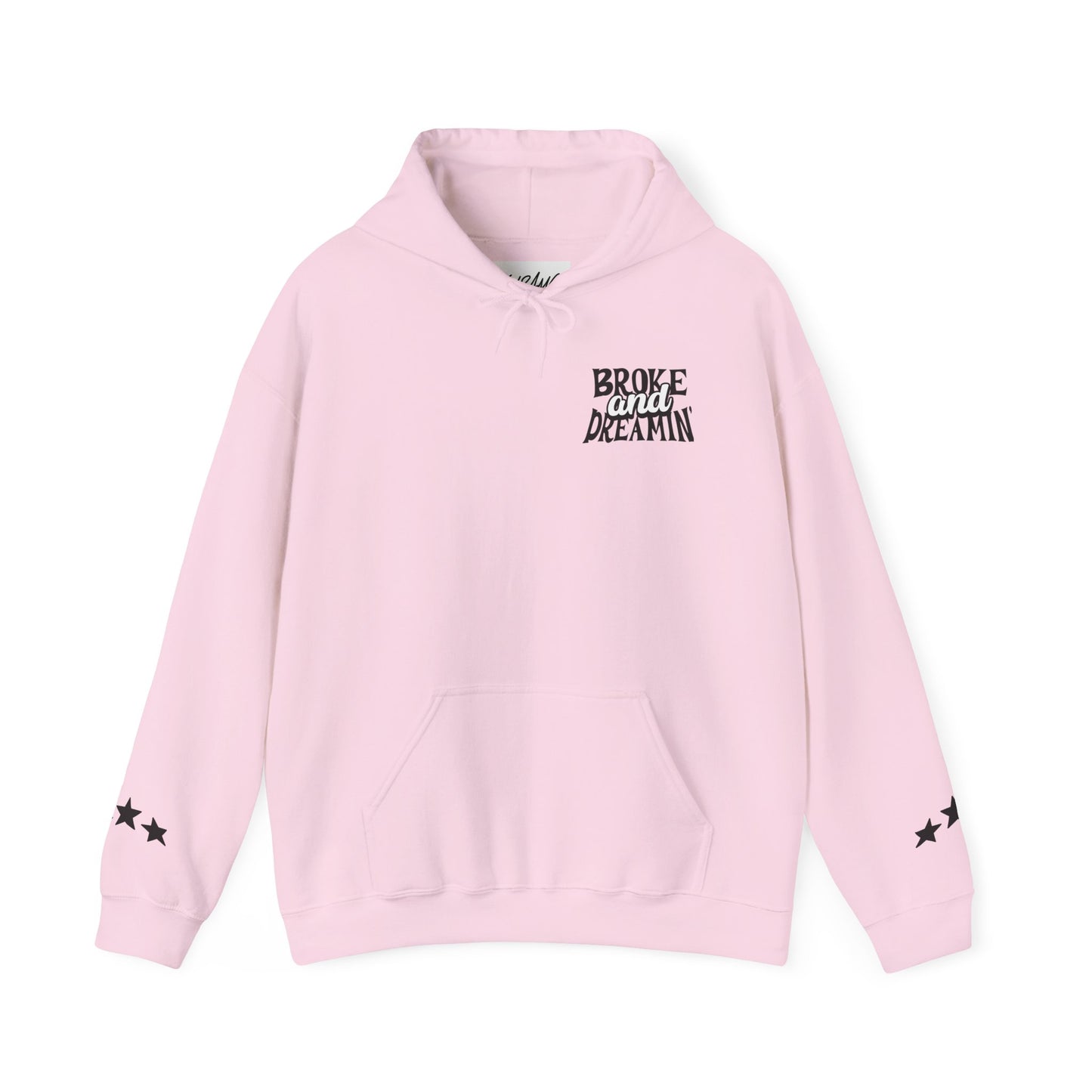 "618AMG x TGM" Unisex College Hoodie - Broke & Dreamin' Hoodies