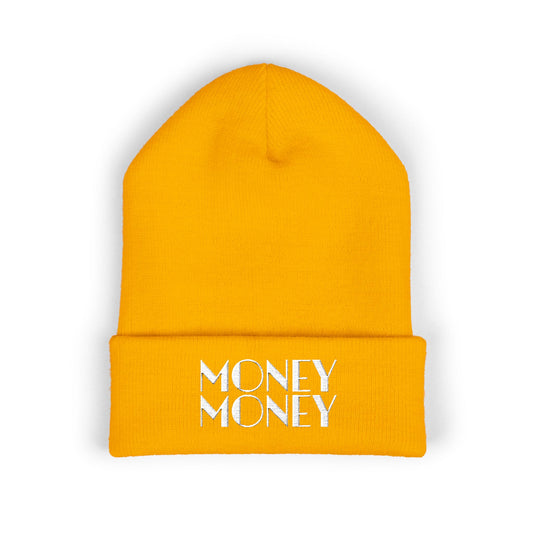 "Money" Embroidered Beanie - Broke & Dreamin' Beanies