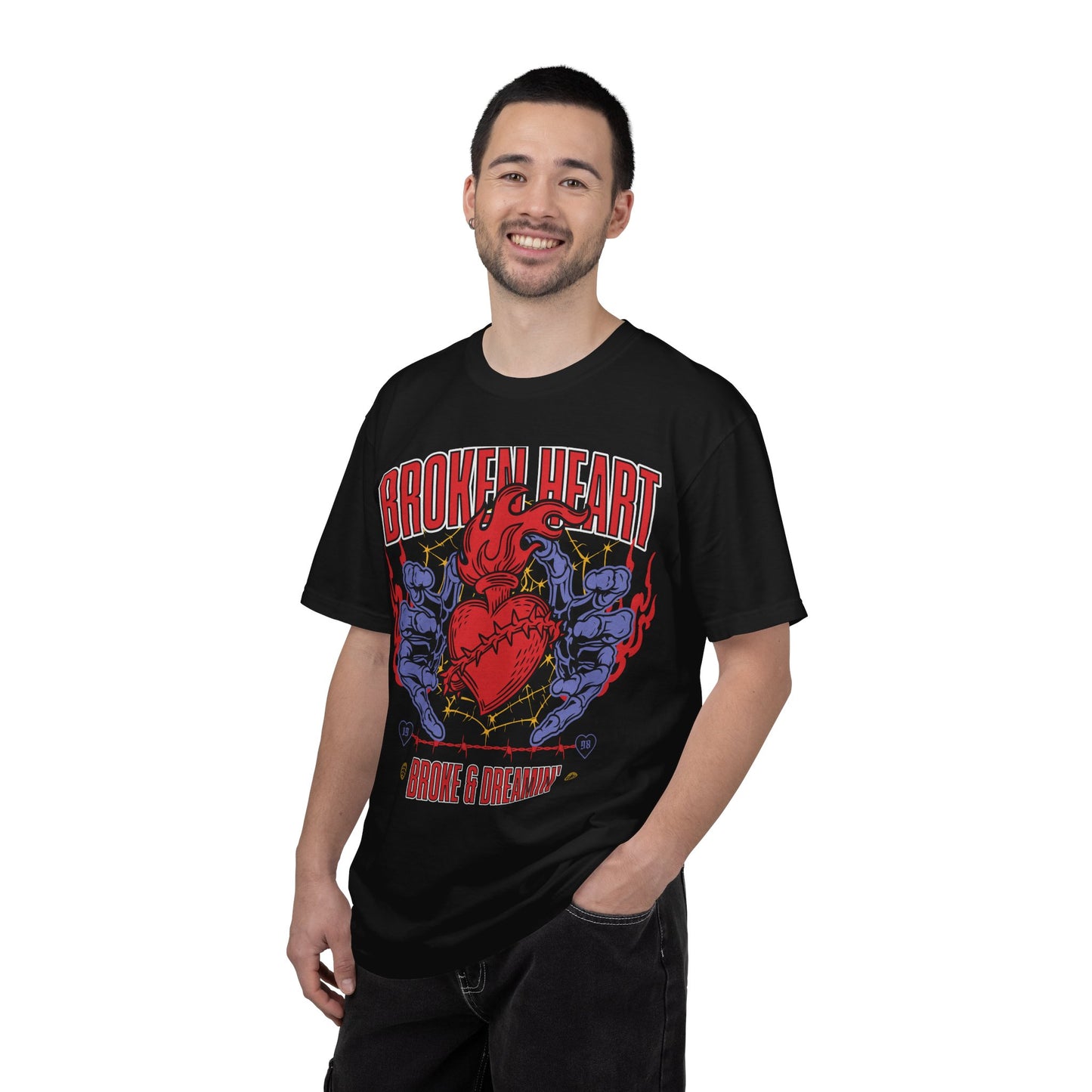 “Broken Heart” Unisex T-Shirt - Broke & Dreamin' T-Shirts