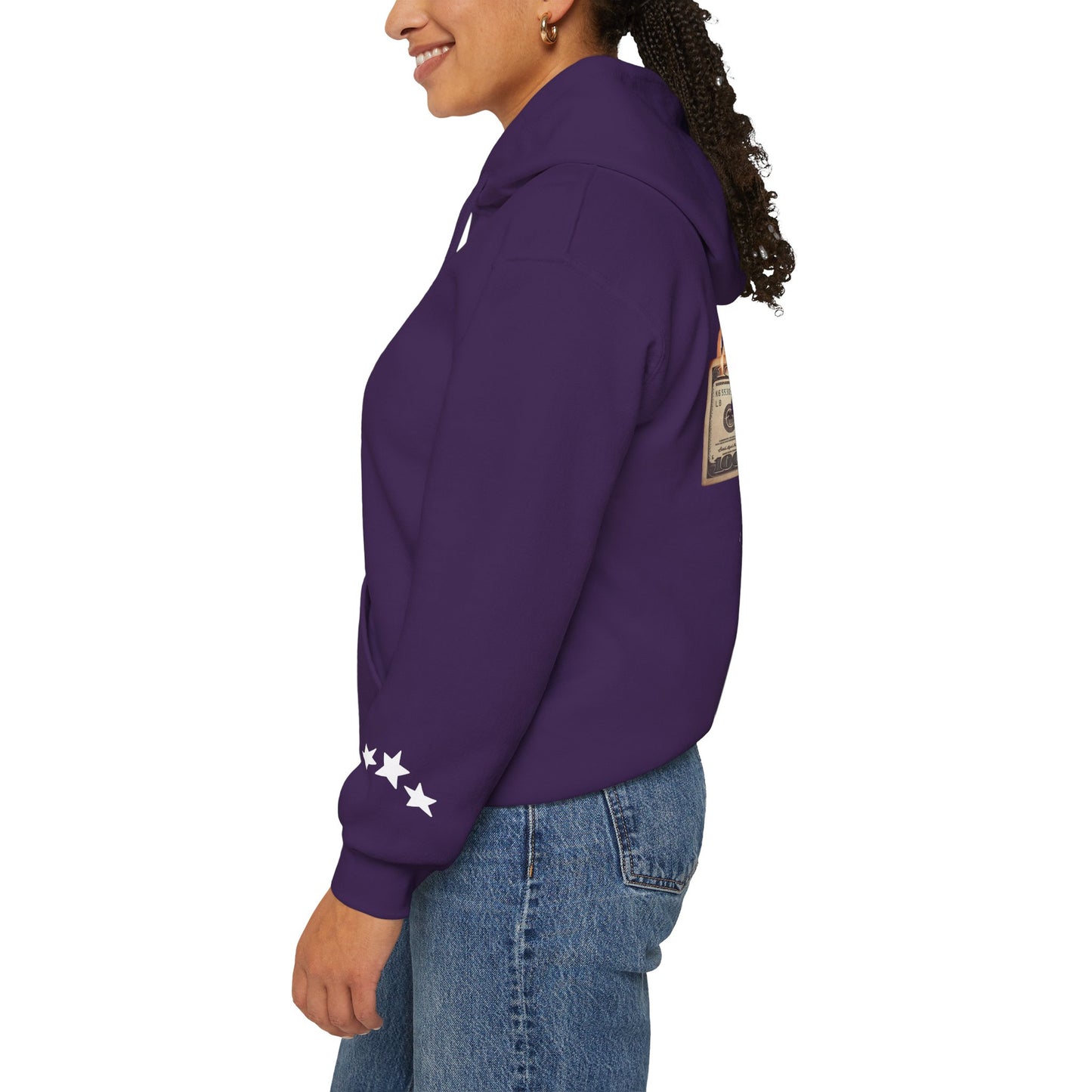 "Money Ain't Everything" Unisex College Hoodie - Broke & Dreamin' Hoodies