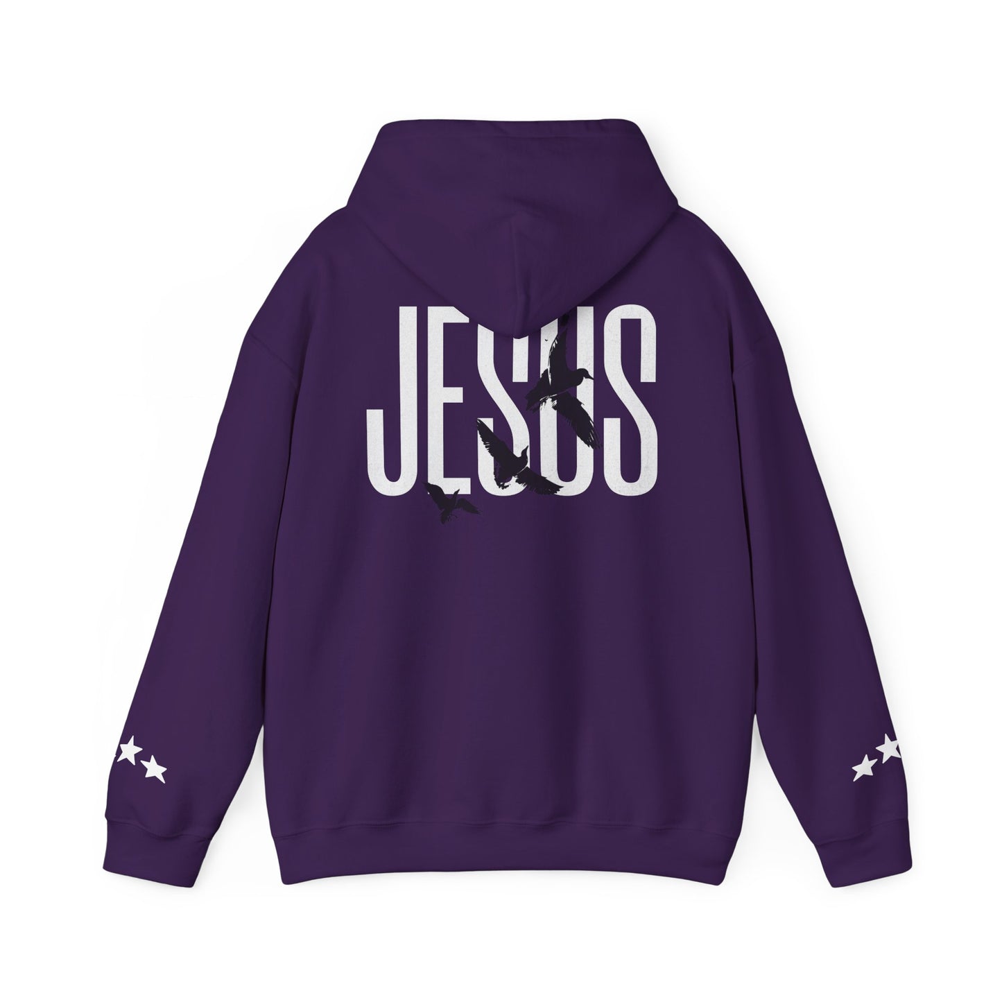 "Jesus x 618AMG" Unisex College Hoodie - Broke & Dreamin' Hoodies
