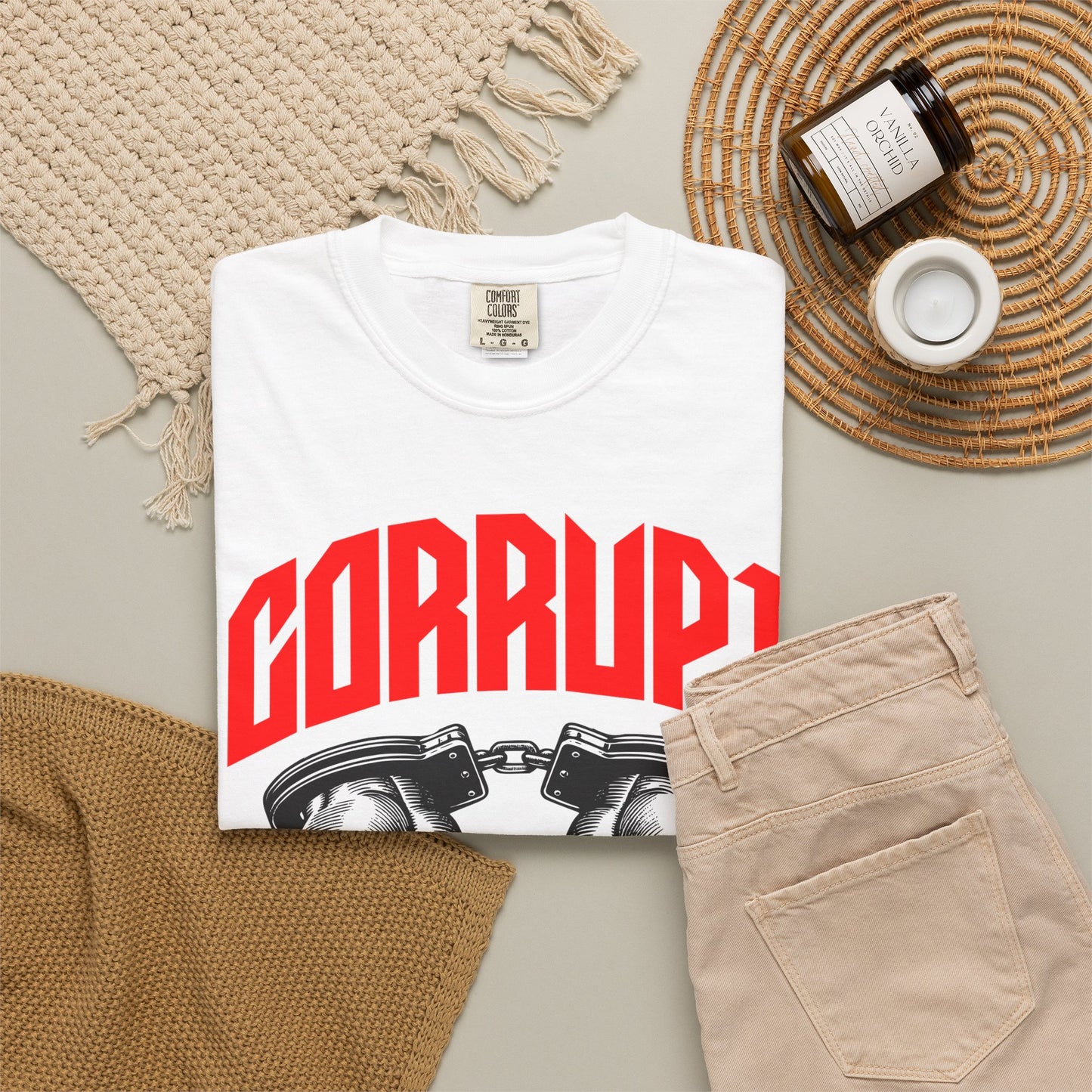 “Corrupt” Unisex T-Shirt - Broke & Dreamin' T-Shirts