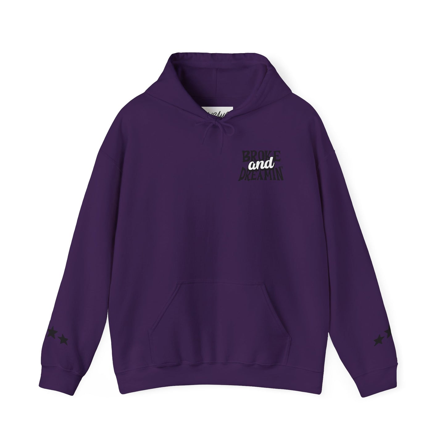 "618AMG x TGM" Unisex College Hoodie - Broke & Dreamin' Hoodies