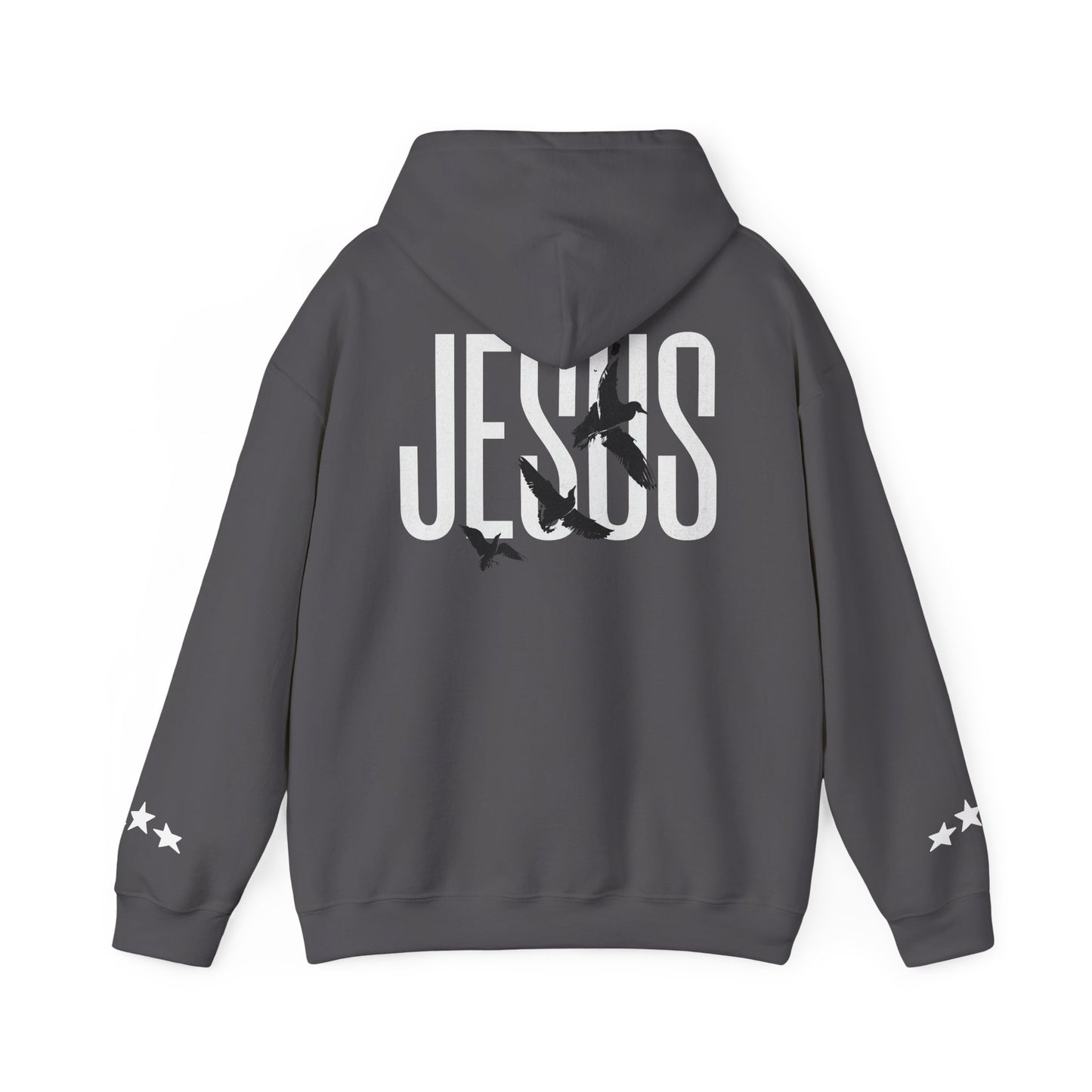 "Jesus x 618AMG" Unisex College Hoodie - Broke & Dreamin' Hoodies