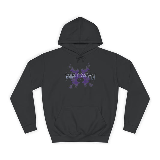 "Poisonous" Unisex College Hoodie - Broke & Dreamin' Hoodies