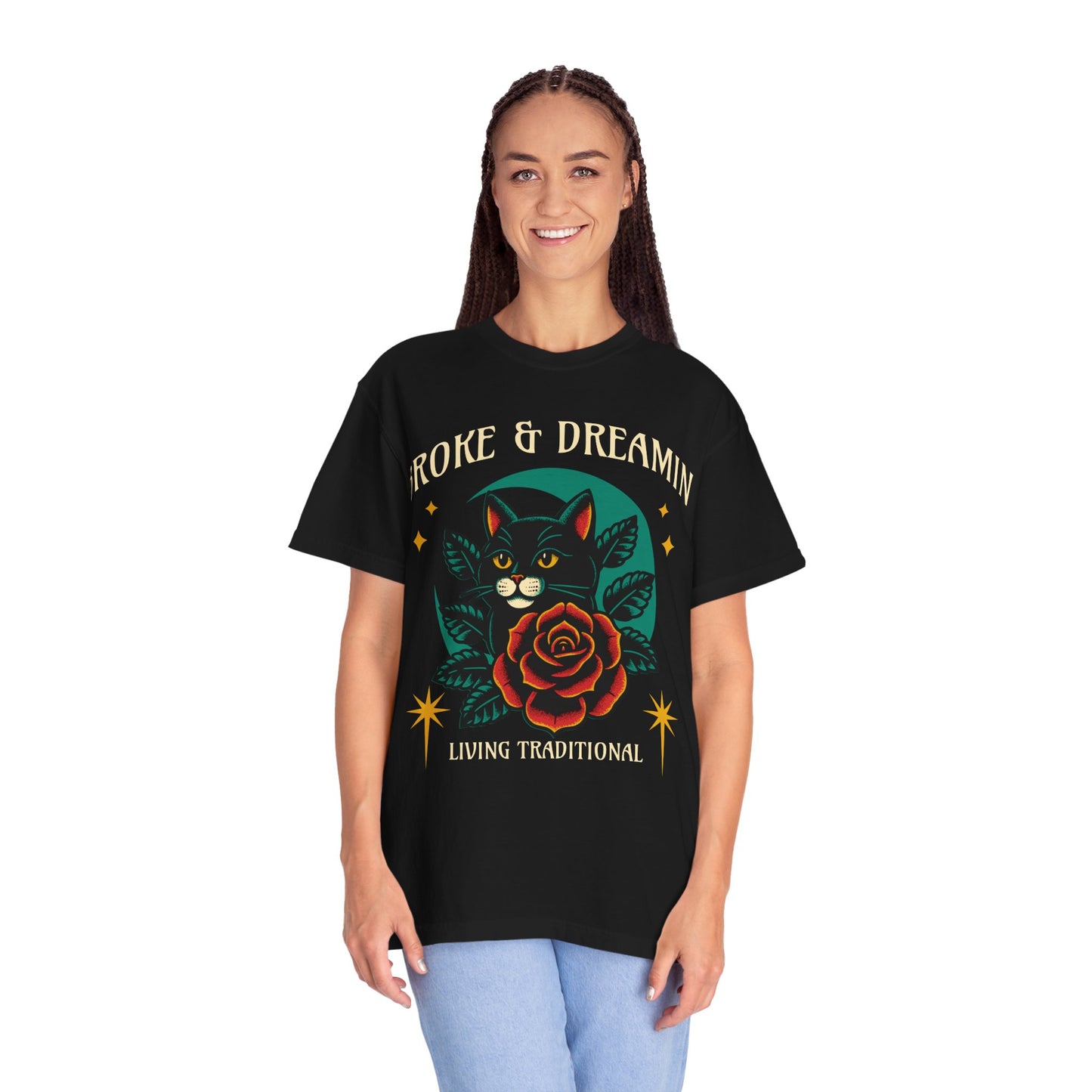 "Living Traditional” Unisex T-Shirt - Broke & Dreamin' T-Shirts