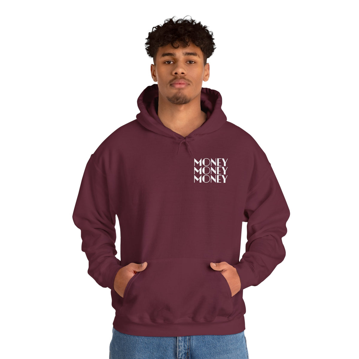"Money Ain't Everything" Unisex College Hoodie - Broke & Dreamin' Hoodies
