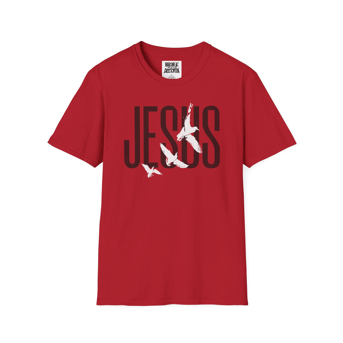 "Jesus Logo” Unisex T-Shirt - Broke & Dreamin' T-Shirts
