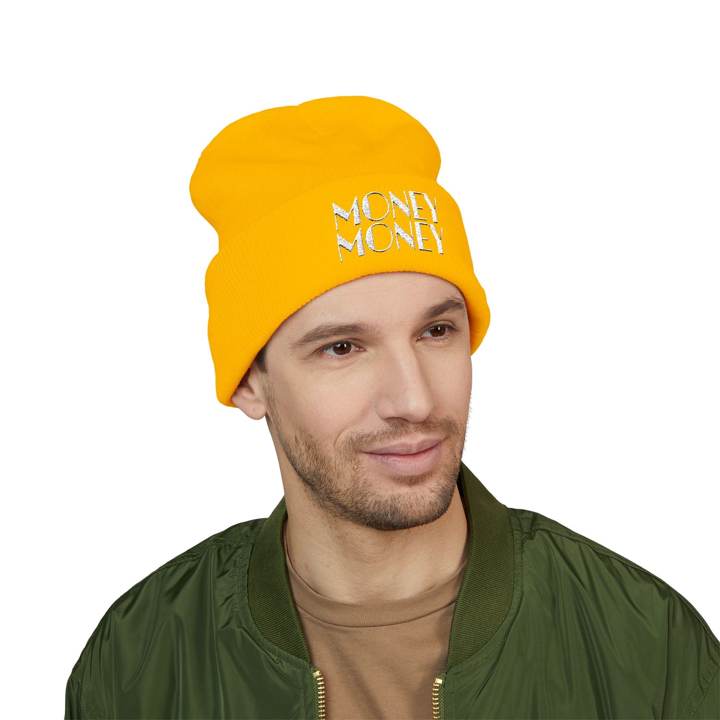"Money" Embroidered Beanie - Broke & Dreamin' Beanies