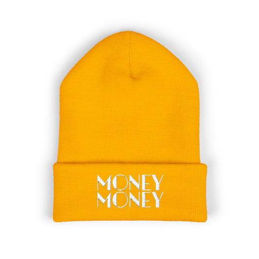 "Money" Embroidered Beanie - Broke & Dreamin' Beanies