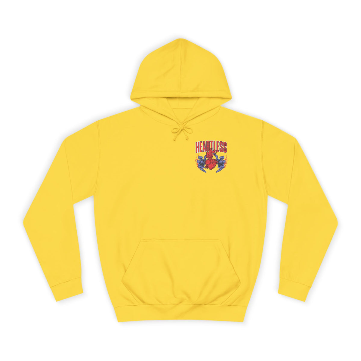 "Heartless" Unisex College Hoodie - Broke & Dreamin' Hoodies