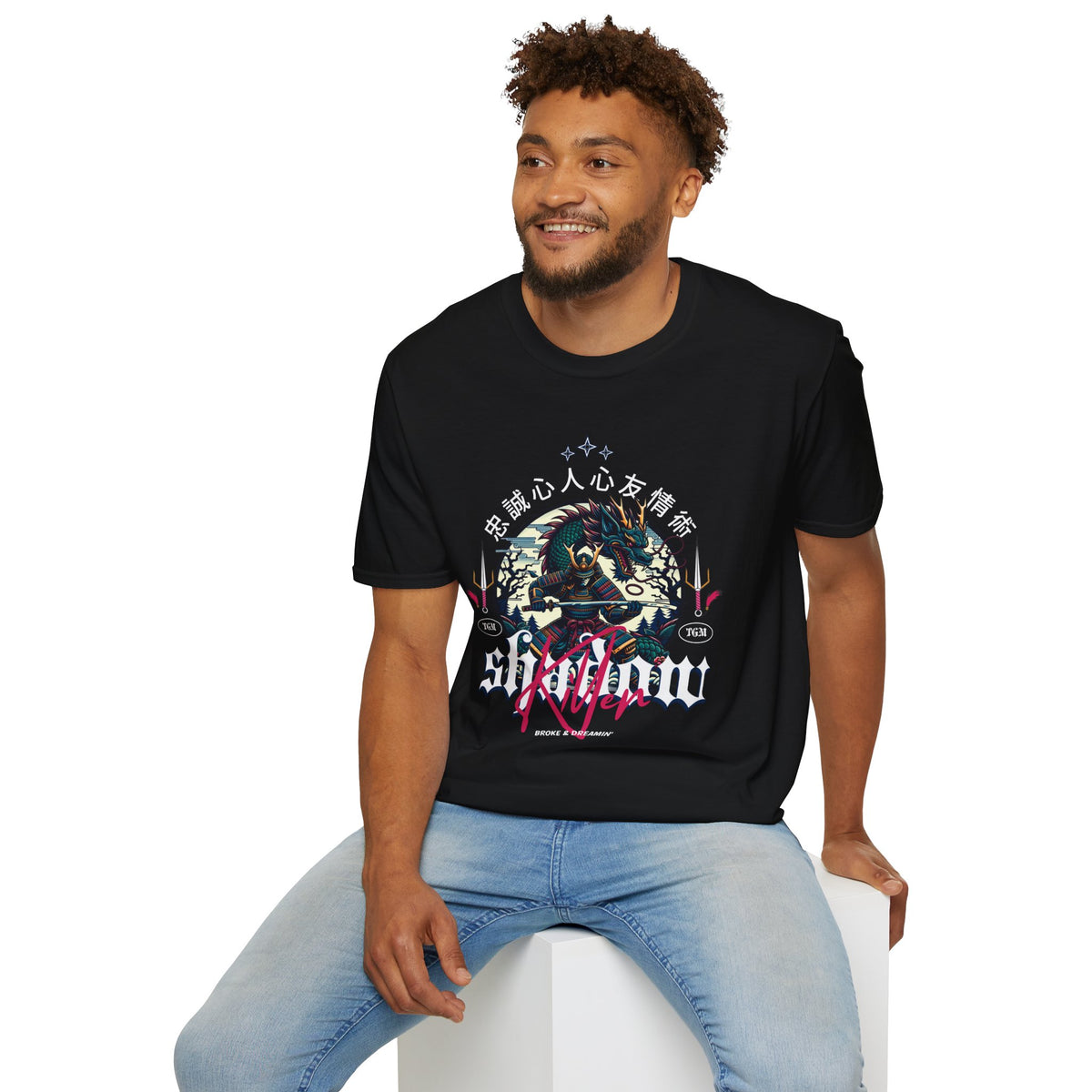 "Shadow Killer” Unisex T-Shirt - Broke & Dreamin' T-Shirts