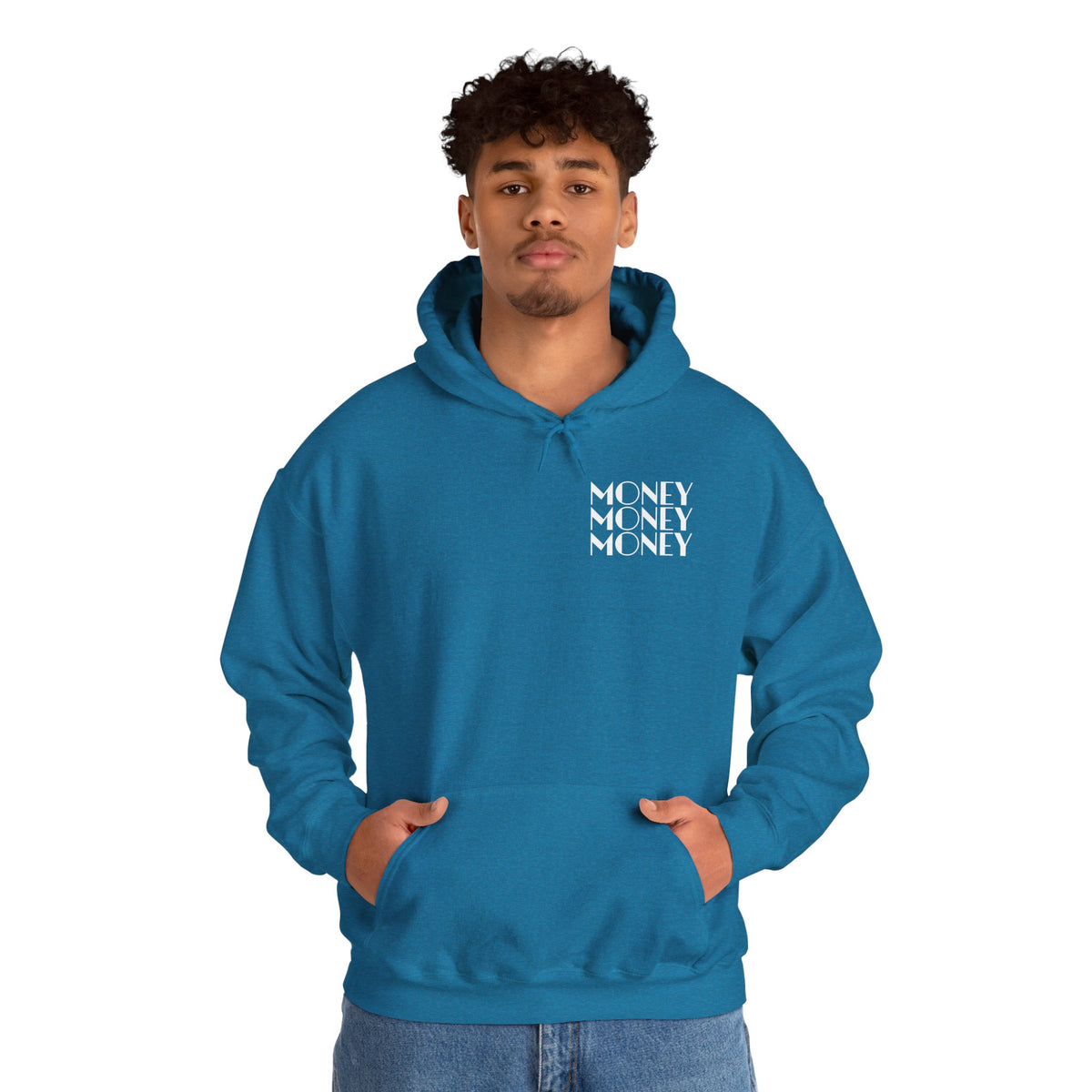 "Money Ain't Everything" Unisex College Hoodie - Broke & Dreamin' Hoodies