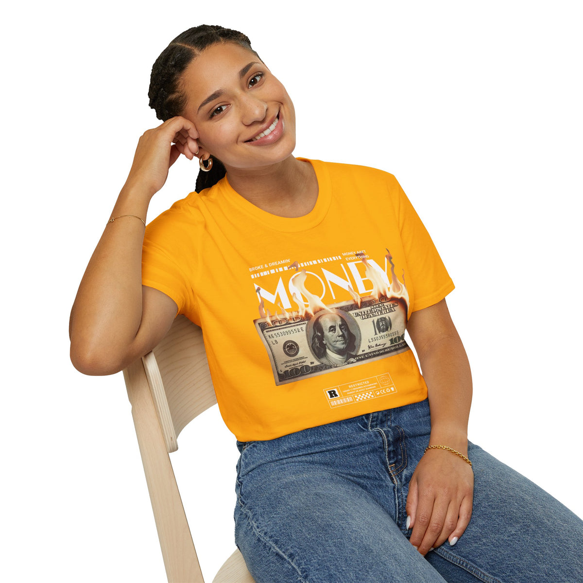 “Money Ain't Everything” Unisex T-Shirt - Broke & Dreamin' T-Shirts