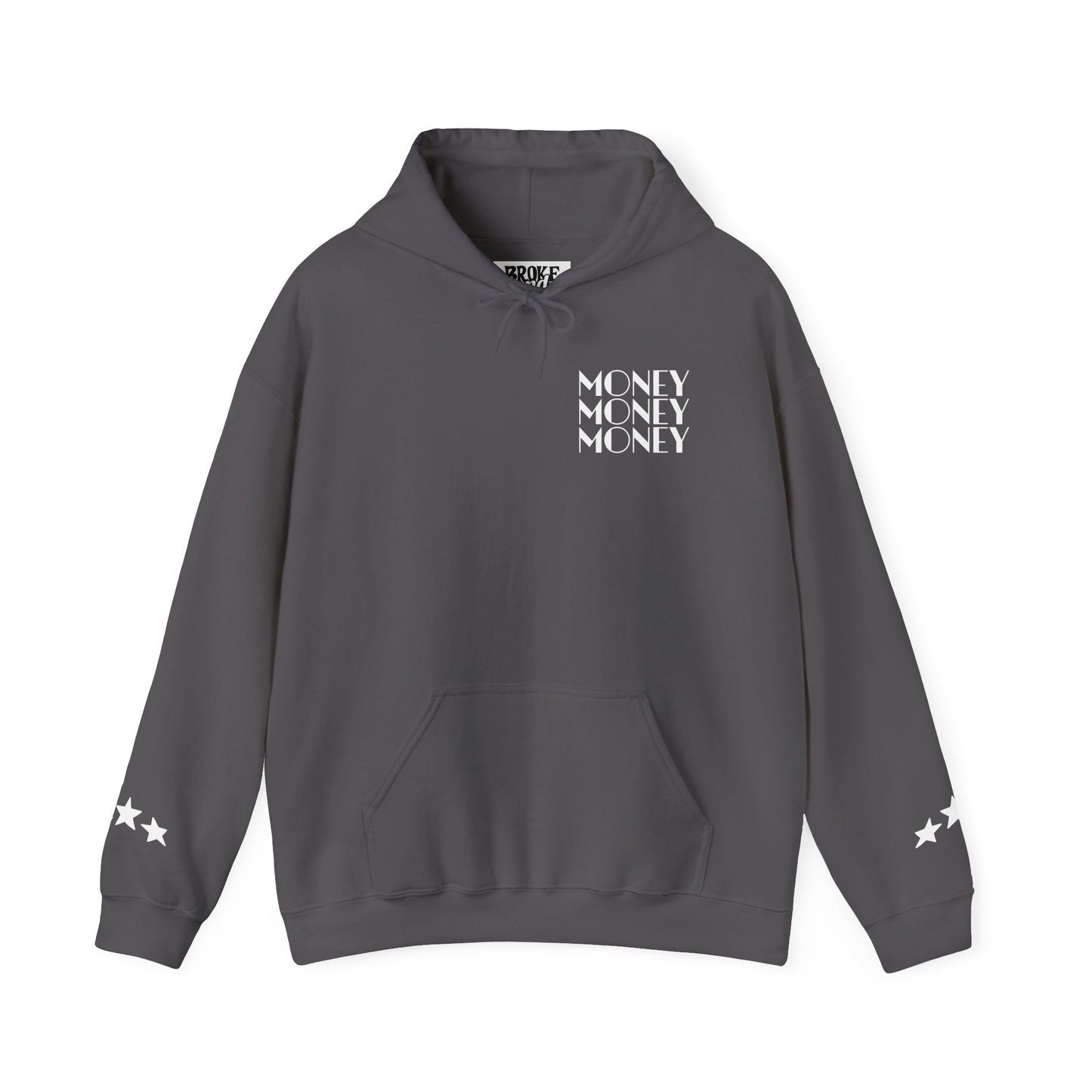 "Money Ain't Everything" Unisex College Hoodie - Broke & Dreamin' Hoodies