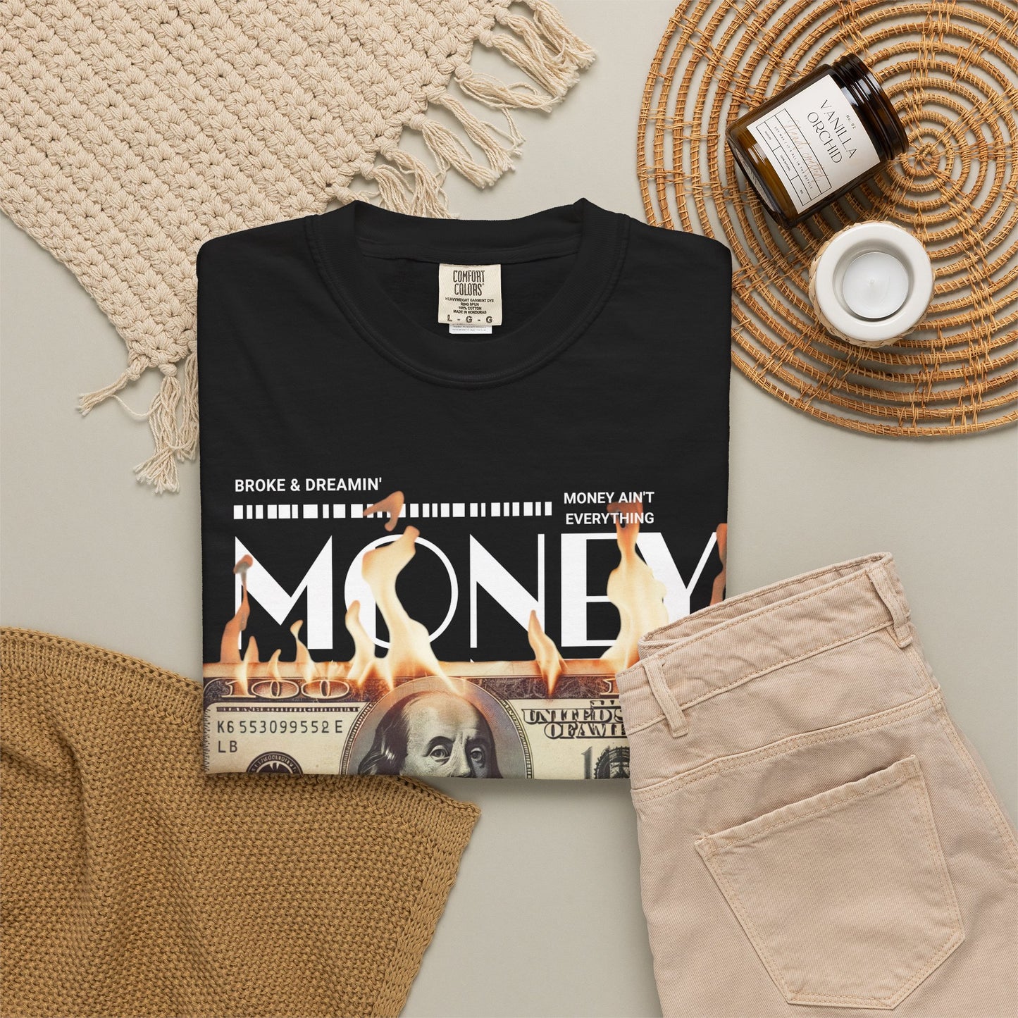 “Money Ain't Everything” Unisex T-Shirt - Broke & Dreamin' T-Shirts
