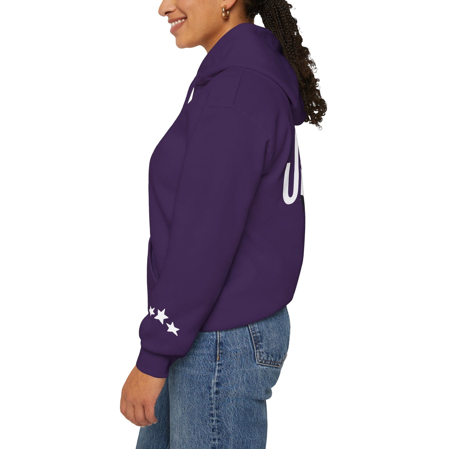 "Jesus x 618AMG" Unisex College Hoodie - Broke & Dreamin' Hoodies