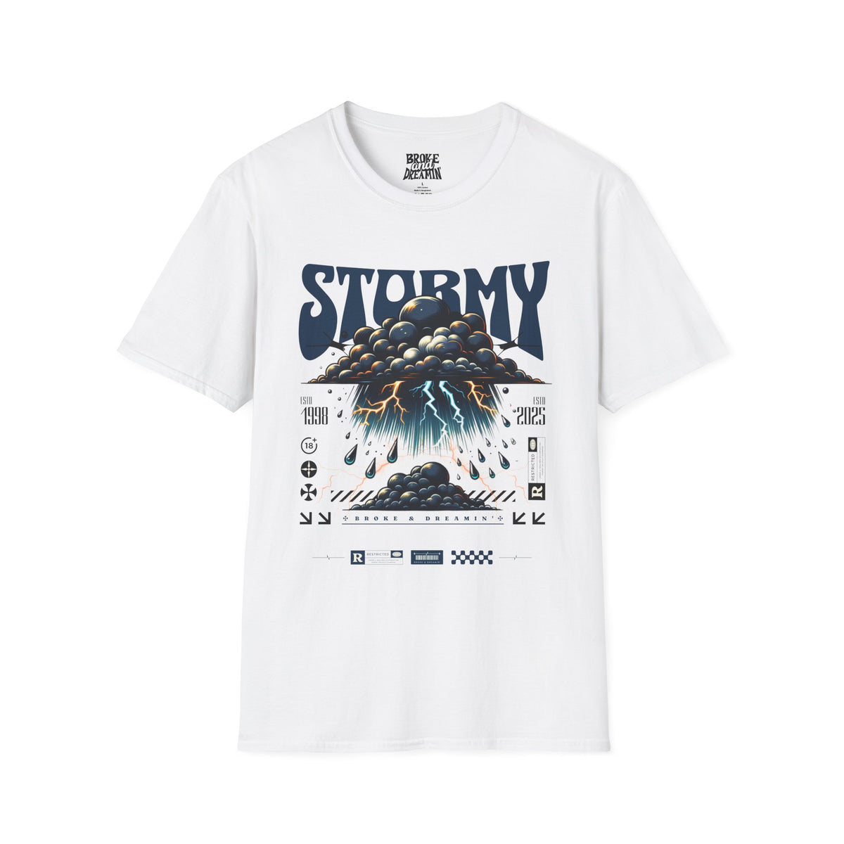 “Stormy” Unisex T-Shirt - Broke & Dreamin' T-Shirts