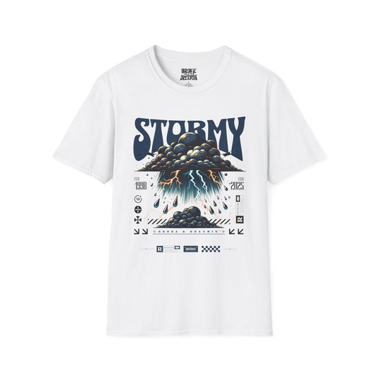 “Stormy” Unisex T-Shirt - Broke & Dreamin' T-Shirts
