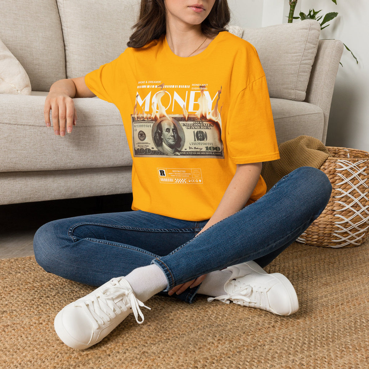 “Money Ain't Everything” Unisex T-Shirt - Broke & Dreamin' T-Shirts