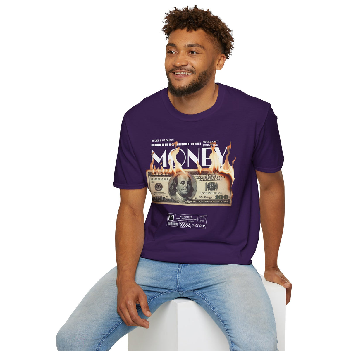 “Money Ain't Everything” Unisex T-Shirt - Broke & Dreamin' T-Shirts