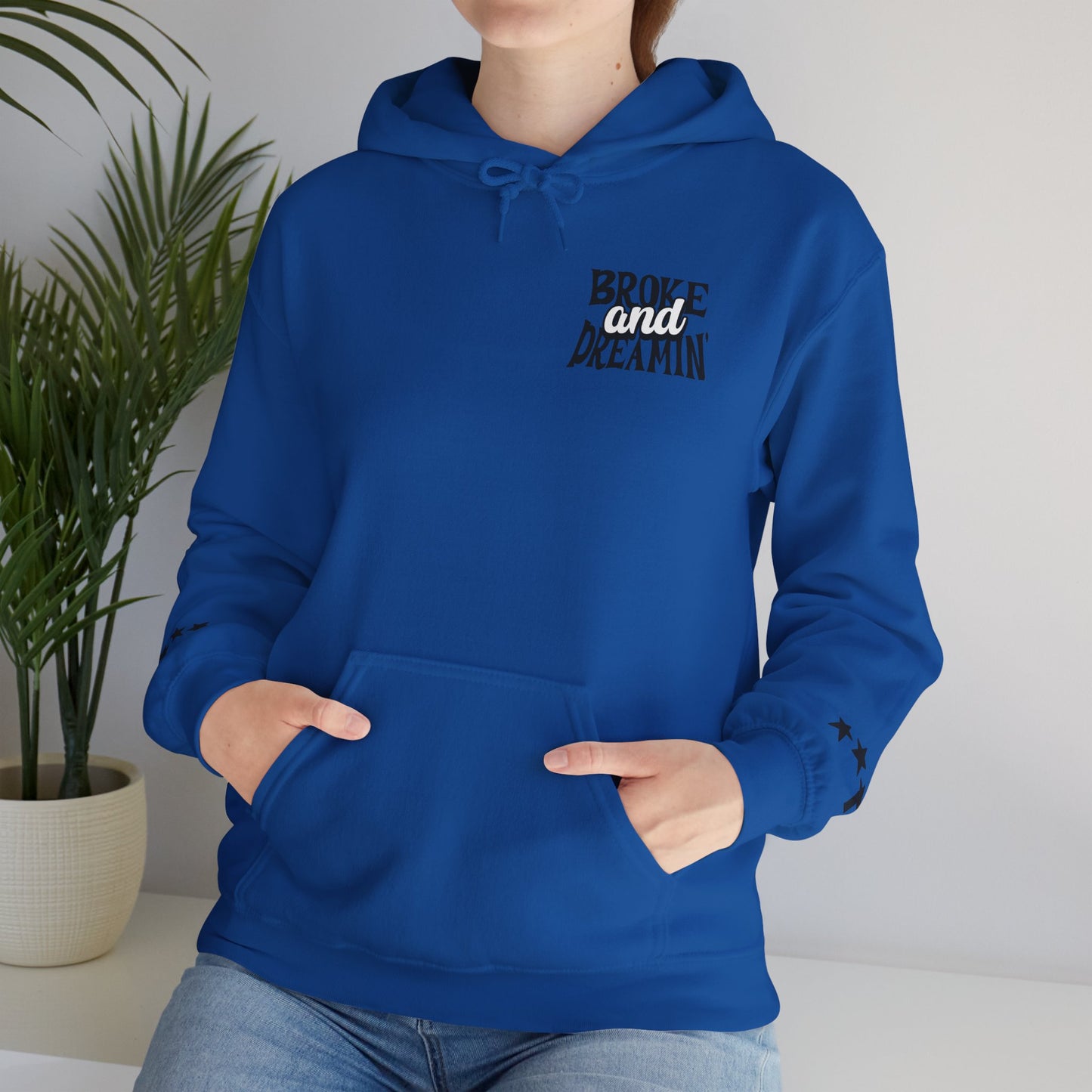 "618AMG x TGM" Unisex College Hoodie - Broke & Dreamin' Hoodies