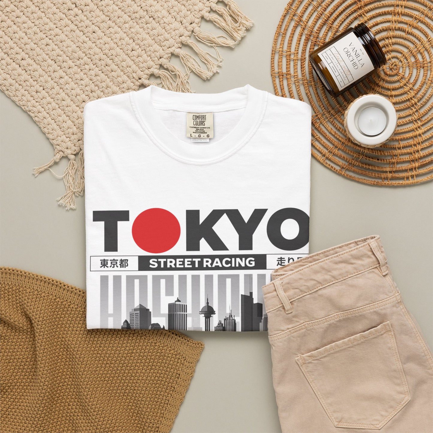 "Tokyo Street Racing” Unisex T-Shirt - Broke & Dreamin' T-Shirts